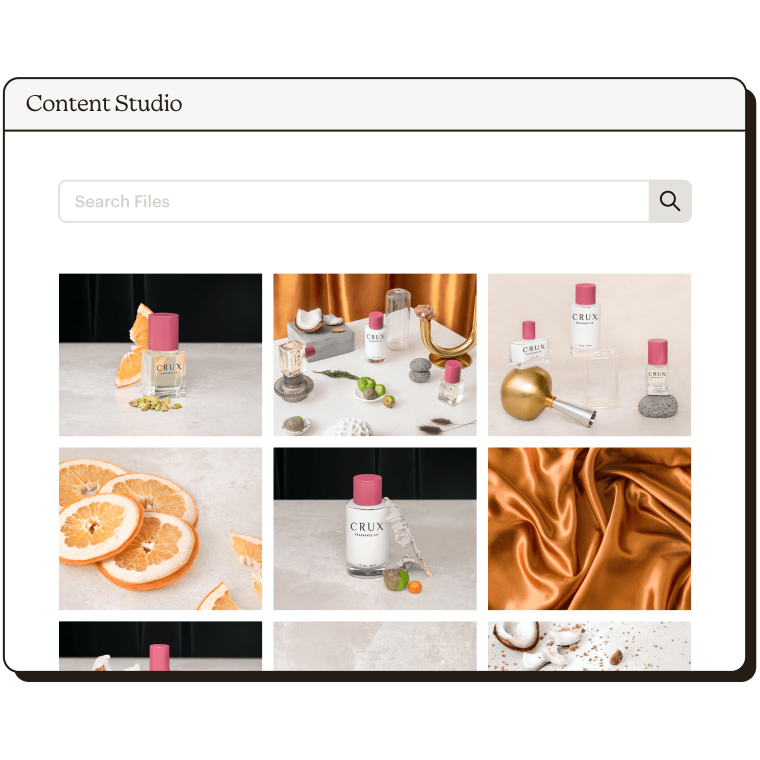 Content Studio Abstract UI Crux Fragrance Static