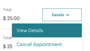 appointment-view-details-screen