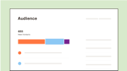 A snapshot of the Mailchimp audience dashboard